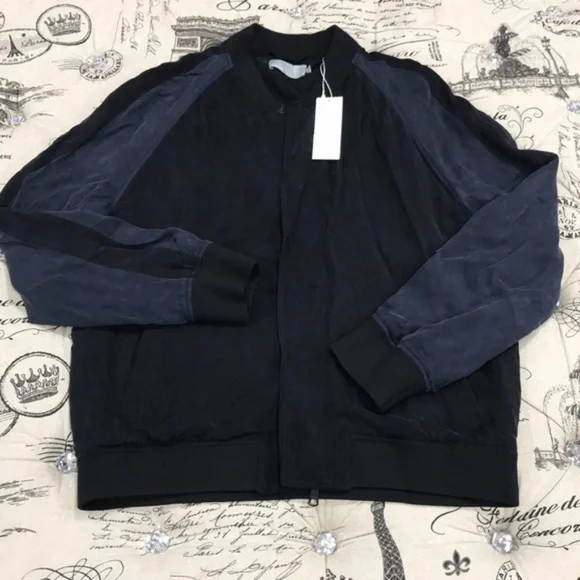 Vince Colorblock Bomber Jacket - Picture 4 of 8